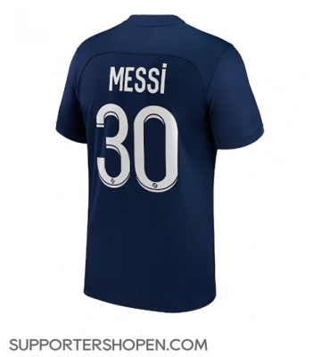 Paris Saint-Germain Lionel Messi #30 Hemma Matchtröja 2022-23 Kortärmad
